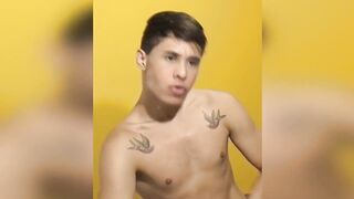 BoyDesire.com - Tattooed jock Frederick Salvatore's intense masturbation and cumshot