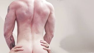 Brody Fox rides his stepdad Cain Markos rock hard shaft