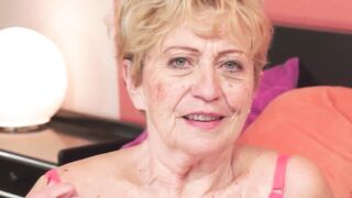 Fat granny Malya is pussy railed by younger dudes enormous dick