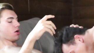 RawTwinkys.com - Twinks practice rimming before diving into intense bareback fucking