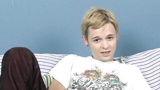 BoyObsession.com - Inked twink Miles' jerking off and dildo stuffing adventure