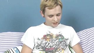 BoyObsession.com - Inked twink Miles' jerking off and dildo stuffing adventure