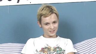 BoyObsession.com - Inked twink Miles' jerking off and dildo stuffing adventure
