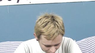 BoyObsession.com - Inked twink Miles' jerking off and dildo stuffing adventure
