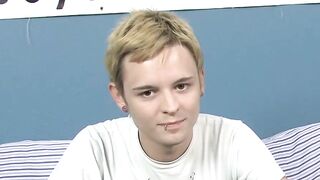 BoyObsession.com - Inked twink Miles' jerking off and dildo stuffing adventure