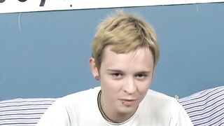 BoyObsession.com - Inked twink Miles' jerking off and dildo stuffing adventure