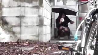 These thong removing Japanese babes unleash full stream all over town