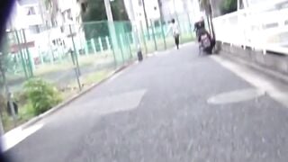 These thong removing Japanese babes unleash full stream all over town