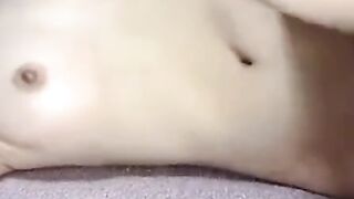 Japanese Girl Shows Hairy Pussy on Webcam