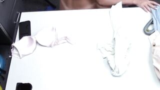 Mike Mancini's cock gets bent over for by Lovely Emma Hix