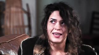 Female hobo got pregnant from used condom and confronts guy