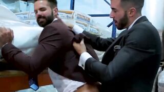 PlayingMen.com - Dani Robles ass drilled by Hugo Castellano after blowjob