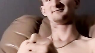 JoeSchmoeXXX.com - Gay amateur masturbates and shoots his loads of cum intensely