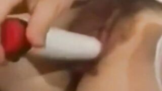 Facial for a Beautiful Hairy Amateur in Hardcore Homemade Video