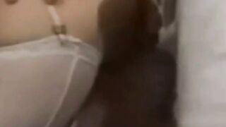 Facial for a Beautiful Hairy Amateur in Hardcore Homemade Video