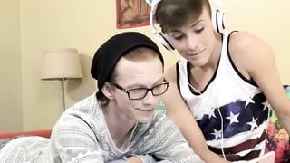 RawTwinkys.com - Twinks engage in hardcore bareback fucking and enthusiastic dick suc