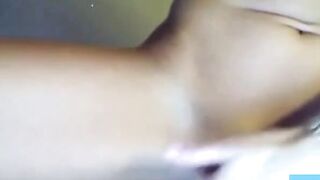 Big-Titted Amateur's Striptease and Masturbation on Webcam