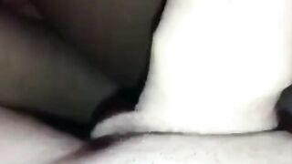 Big-Ass Black Babe Gives Her Man Chocolate Pleasure