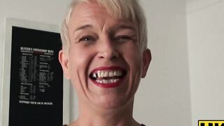 UKSubSluts.com - Dirty mature whore waits to be his sex slave all day