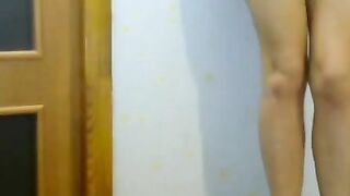 Beautiful Russian Blonde MILF Orgasms with Dildo