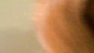 Redhead Amateur MILF Sucks BBC at Gloryhole