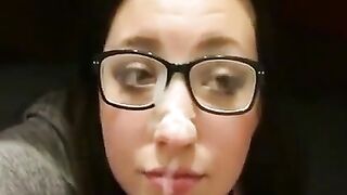 Amateur Babe Lenak327's Facial Compilation