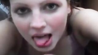Amateur Babe Lenak327's Facial Compilation