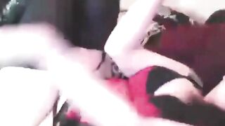 Smoking Latina MILF Masturbates on Webcam
