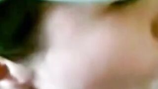 Asian Amateur Babe Swallows Cum