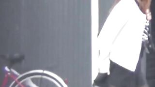 Pure Asian girls dash to the restroom to empty full bladders