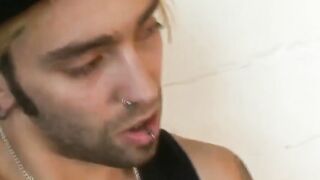RealAltGuys.com - Tattooed amateur jock enjoys voyeur watching him jerk off