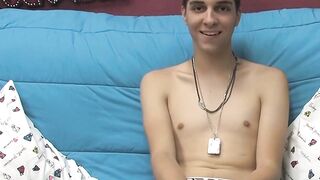BoyObsession.com - Barely legal Rany's big cock solo wank and cumshot