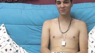 BoyObsession.com - Barely legal Rany's big cock solo wank and cumshot