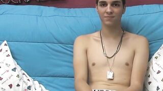 BoyObsession.com - Barely legal Rany's big cock solo wank and cumshot