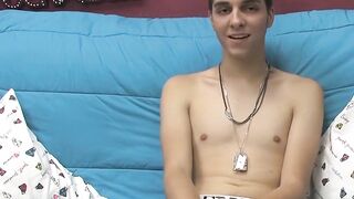 BoyObsession.com - Barely legal Rany's big cock solo wank and cumshot