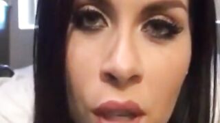 Dirty-Talking Latina Helps With Jerking Off