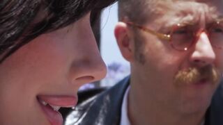 Tgirl Femdragon Kasey Kei anal fucked by shemale Gracie Jane