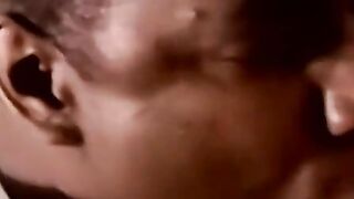 Mature black gay slurps young balls and hot cum