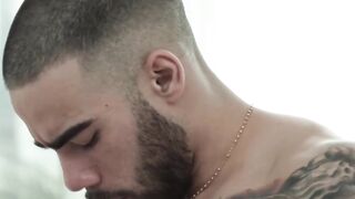 MaleIcons.com - Rimmed gay passionately anally fucked by tattooed homo with huge cock