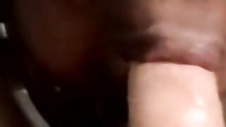 Young amateur emptied by deviant's throat pumping lips