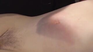 Dire Callahan slaps Andre Hardy's body then yanks his balls