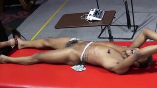 Kaden Roads loves the naked ass and balls of his captive