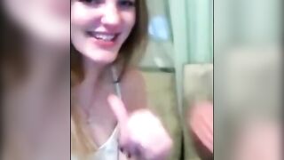 Amateur Lesbian Kissing Friends on Webcam