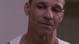 Seasoned hunk deepthroats then takes thick cock balls deep