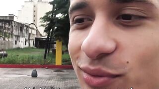 Ayun fulfills desires by deepthroating my hard cock