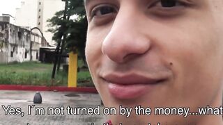 Ayun fulfills desires by deepthroating my hard cock