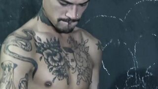 Joining Kendro and Ayun's sloppy cocksucking session