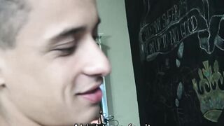 Joining Kendro and Ayun's sloppy cocksucking session