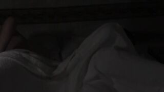 Stepdad Matt Muck's flashlight probes my dark hole