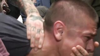 Neighbor gangbang punished at party